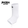 JINGBA Wholesale White Ankle Support Sock Lace up Adjustable Support  for Running Basketball Injury Recovery Sprain Ankle Wrap