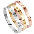 316L Stainless Steel Couple Jewelry Does Not Lose Color Fashion Stainless Steel Bracelet