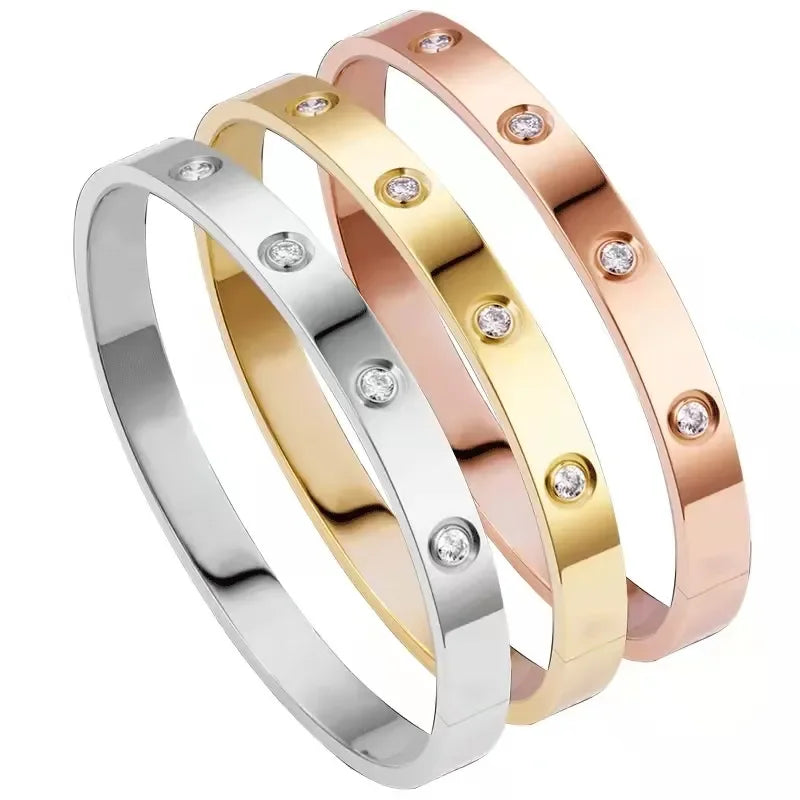 316L Stainless Steel Couple Jewelry Does Not Lose Color Fashion Stainless Steel Bracelet