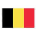 3X5FT Vivid Color and UV Fade Resistant All Different Countries Professional Flag Factory Durable Polyester Belgium Flag