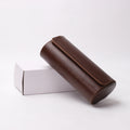Wholesale in Stock Fast Ready to Ship Factory Leather 3 Slots Travel Watch Roll Case Box for Men