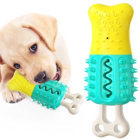 ZMaker Hot Selling Pet Dog Chew Toys Dog Teeth Cleaning Bite Resistance Molar Popsicle Toothbrush