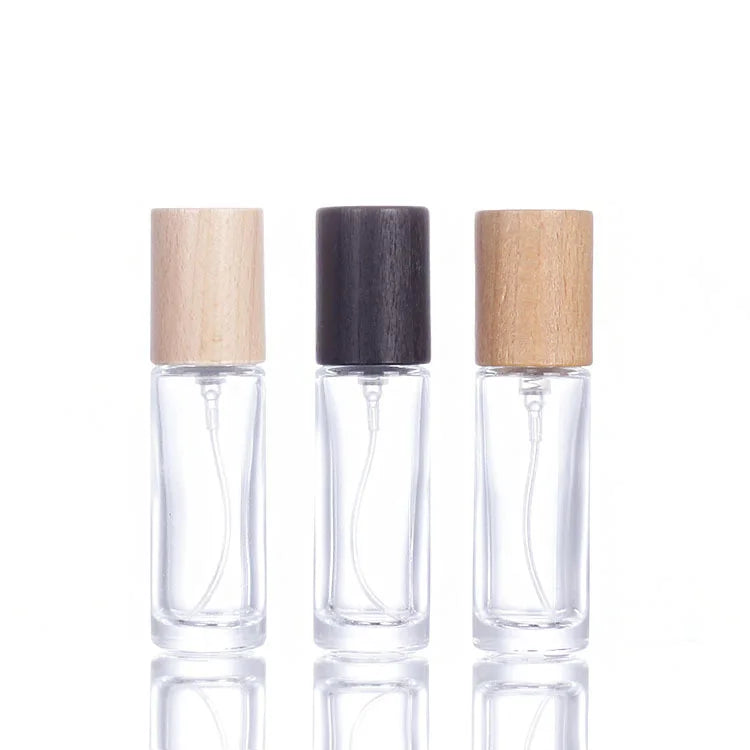 Recyclable Refillable 20ml 30ml 60ml Perfume Dispenser Glass Bottle with Screw Cap