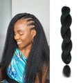 16 Inches Factory 100% Vixen Platinum Fiber Feel Like Human Hair Extensions Kinky Curly Bulk Marley Hair Afro Kinky Hair Bulk