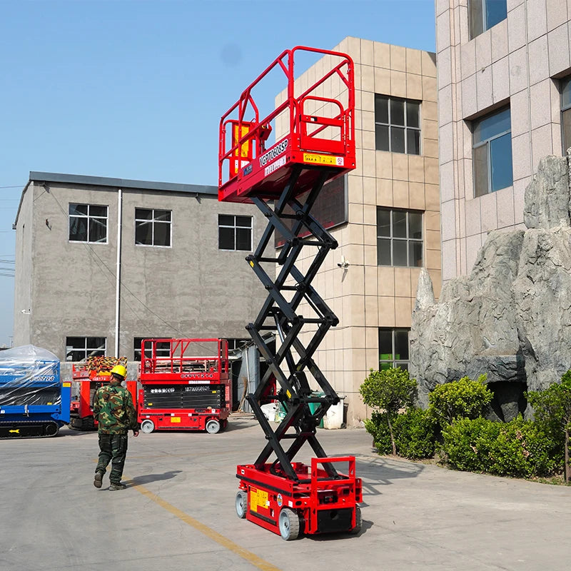 Factory Supply Smart Electric Scissor High Lift Table Mobile Lift for Aerial Work Platform