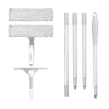 Professional Multipurpose Window Cleaning Kit Extendable Plastic Handle Window Squeegee Wiper for Glass Cleaning