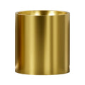 European Gold Stainless Steel Column Basin Upper Bathroom Drainer Semi-Pedestal Wash