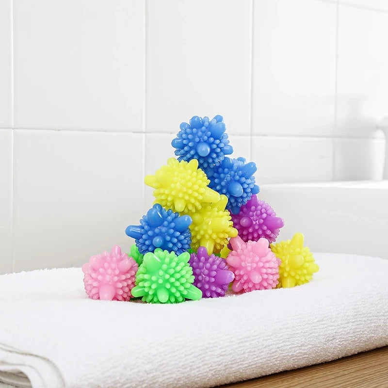 Magic Starfish Shape PVC Laundry Ball Reusable Home Washing Machine Clothes Softener Removes Dirt and Stains Solid Brand New