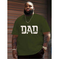 Men's Plus Size T-Shirts Custom Slogan Logo 2PCS Minimum Order Breathable Knitted Summer Shirts Anti-Shrink Anti-Pilling Cartoon