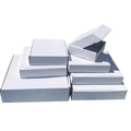 Brown Eco-Friendly Cardboard Mailing Boxes for Clothes Shoes Postal Fold-Up Design Embossing Matt Lamination Printing Handling