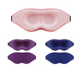 3D Pink Sleepwear Eye Mask Sleeping Reusable 100% Blackout Eye Cover Deep Eyelash Extension Blindfold for Men and Women