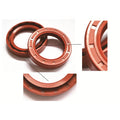 NBR Buna FKM Silicone HNBR EPDM TC SC Oil Seal 145x165x7.5 Size