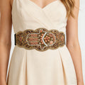 Bohemian Women Belt Ethnic Strech Beaded Adjustable Waist Belly Chain Body Jewelry for Women