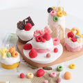Mini Silicone Molds for DIY Cake Fondant Biscuit Cookies Sugar Pudding Chocolate Hard Candies Dessert Candle Decor
