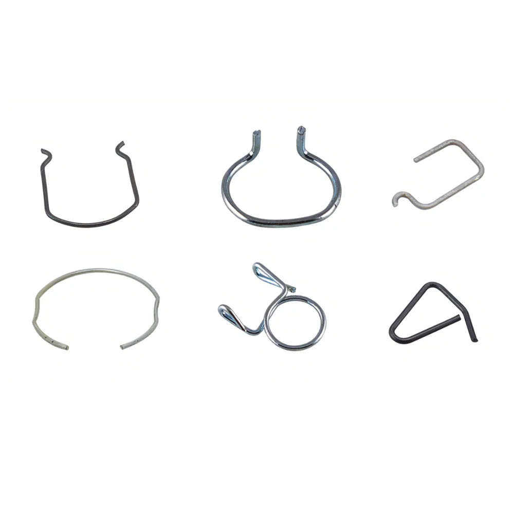 Custom Wire Touch Spring High Precision Metal Wire Form Rings Wire Forming Bending Part