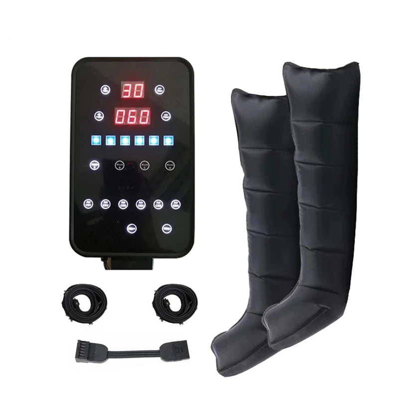 Sequential Compression Air Compression Boots 6 Cavity Muscle Recovery Foot Massager with Leg Recovery System