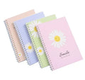 Small Daisy Double Spiral Binding 40 Page Student Work Business Office Meeting Notebook