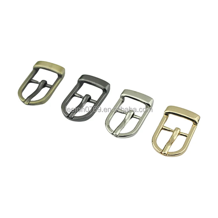 Stock Supply Good Quality 13.5mm Small Metal Pin Belt Buckle for Leather Belt