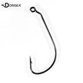 DORISEA 9768 Soft Worm Jig Fishing Hook High Carbon Steel Lure Fishing Gear for Bass Species