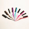 Wholesale Plastic Handle Nylon Hair Braiding Combs Rat Tail Custom Logo Pointed Rat Tail Comb