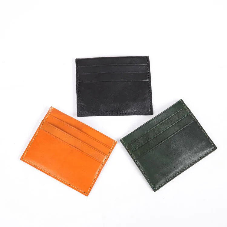 Vegan PU Leather Fashion Cartoon Pattern Eco-Friendly Card Wallet Credit & ID Holder