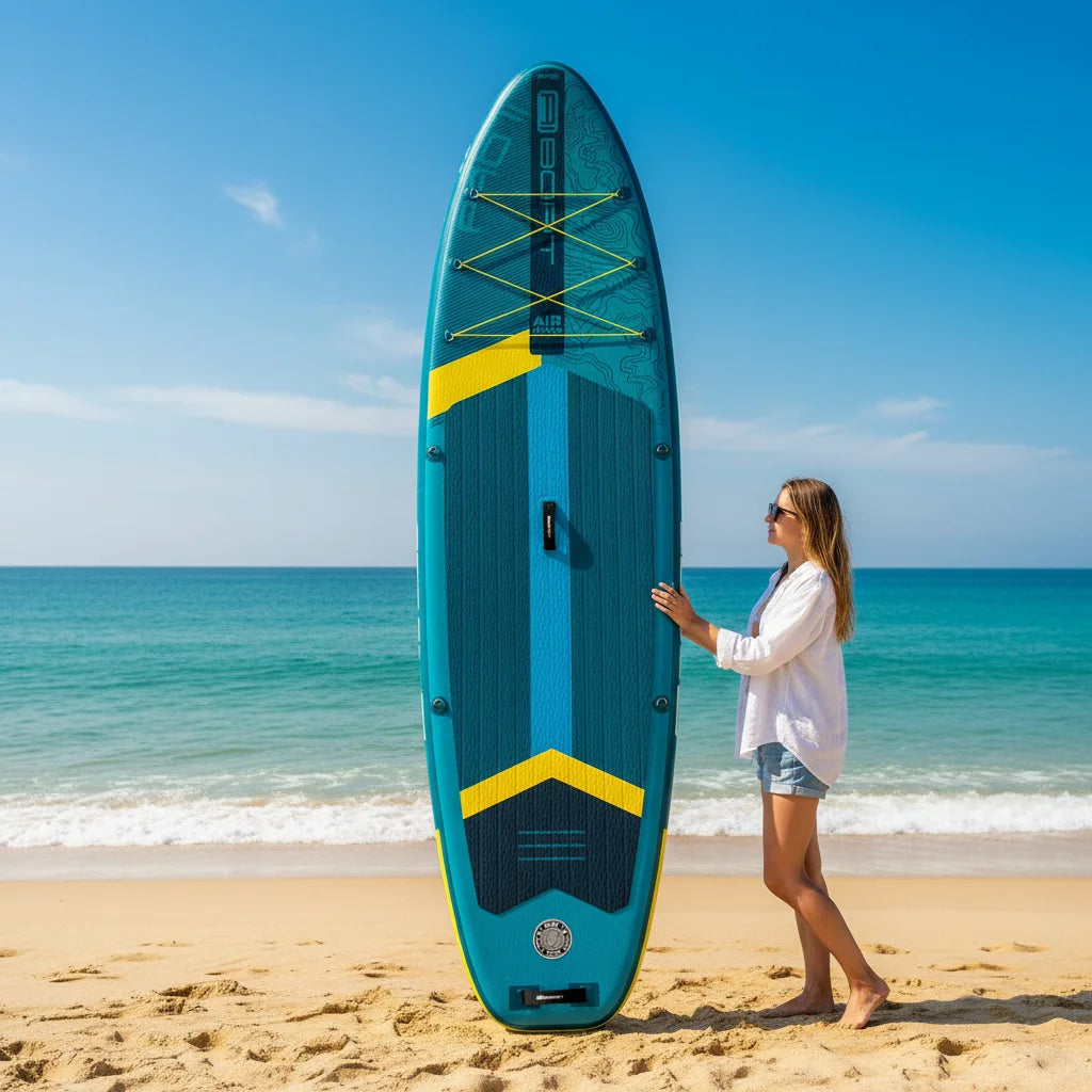 Dropshipping New Inflatable sup Heat Sealing Technology Premium 11'x34"x6'' Stand up Paddle Board SUP Paddle Board with Seat