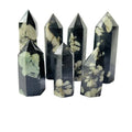 Wholesale Natural Crystal Tower Chrysanthemum Stone Point Wand Healing for Decoration