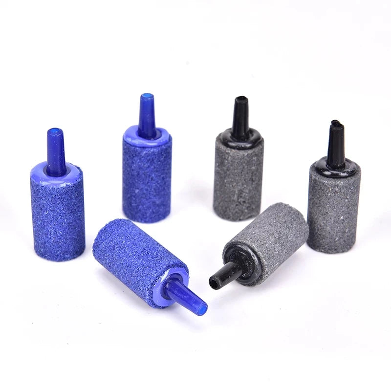 JR Aquarium Air Stones Cylinder Bubble for Aquarium Fish Tank Hydroponics Pump Airstones Diffuser