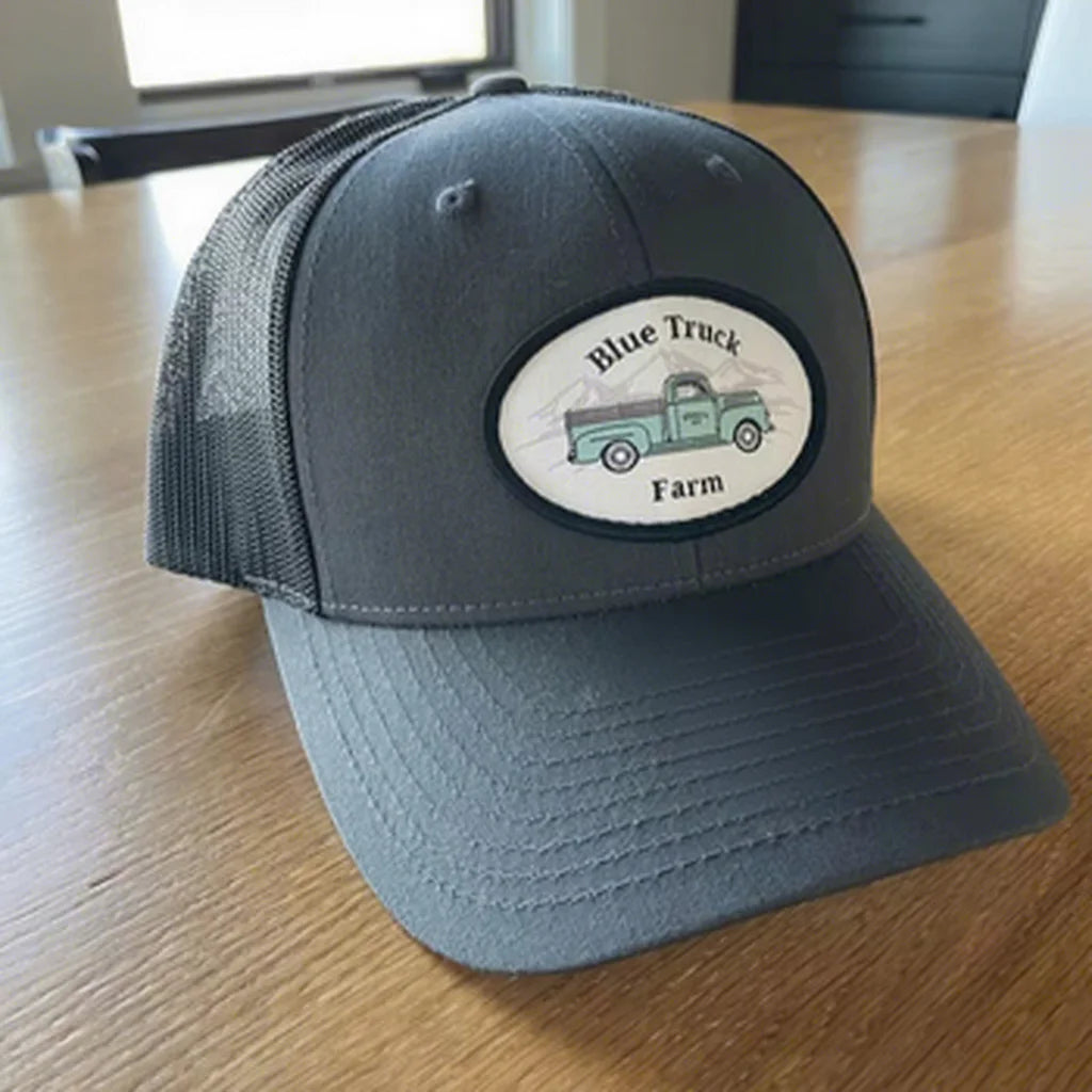 Wholesale Six Panel Trucker Hat Low Profile Richardson 115 Woven Label Patch Embroidered Label Custom logo