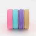 SKY ML221S 2mm Jewelry Cord Polyester Rope Cord Bracelet Braid Jewelry Accessories Necklace Material 81 Colors