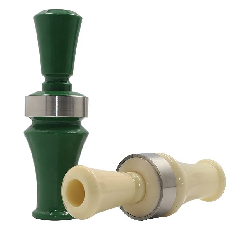 Hunting Decoy Caller Plastic Duck Call Whistle for Waterfowl Goose Pheasant
