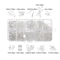 Jewelry DIY Kit Hardware Accessories Material Pack Single Loop Earring Hook Lobster Clasp Bracelet Necklace Making Hand Tools