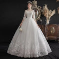 Latest Design Wedding Frock Vestido Boda Wedding Dress Bridal Gown