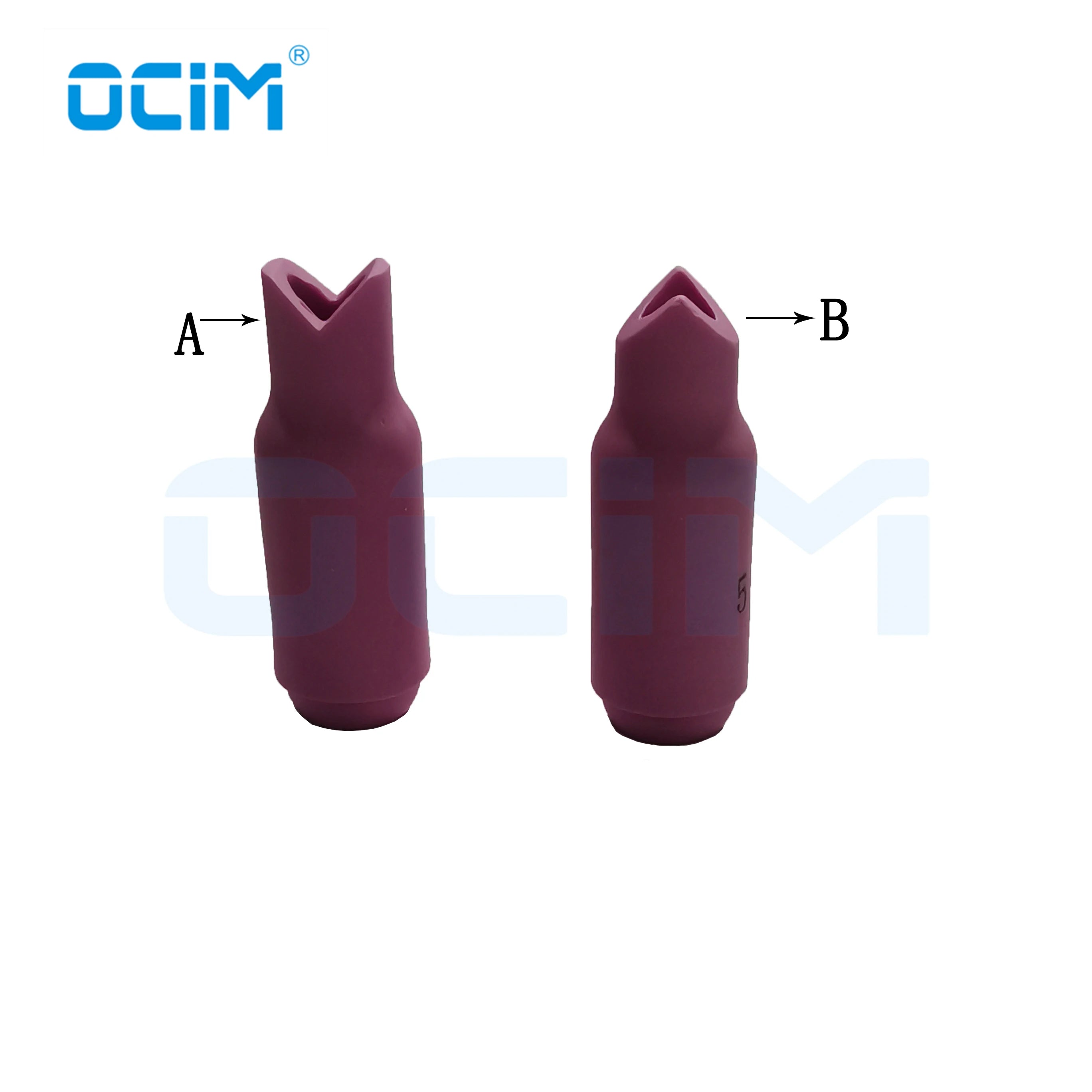 OCIM 10PCS CE Certified Alumina Ceramic Nozzle Cups 90 Degree for SR WP 17/18/26 Tig Welding Torch
