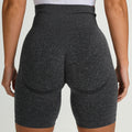 Finetoo High Elasticity Fitness Workout Seamless Yoga Pants Scrunch Butt Lift Leggings Yoga Shorts Women Gym Sport Wear