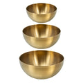 Dishwasher Safe Stainless Steel Salad Meal Prep Serving Noodle Soup Ramen Bowls Mixing Salad Bowls