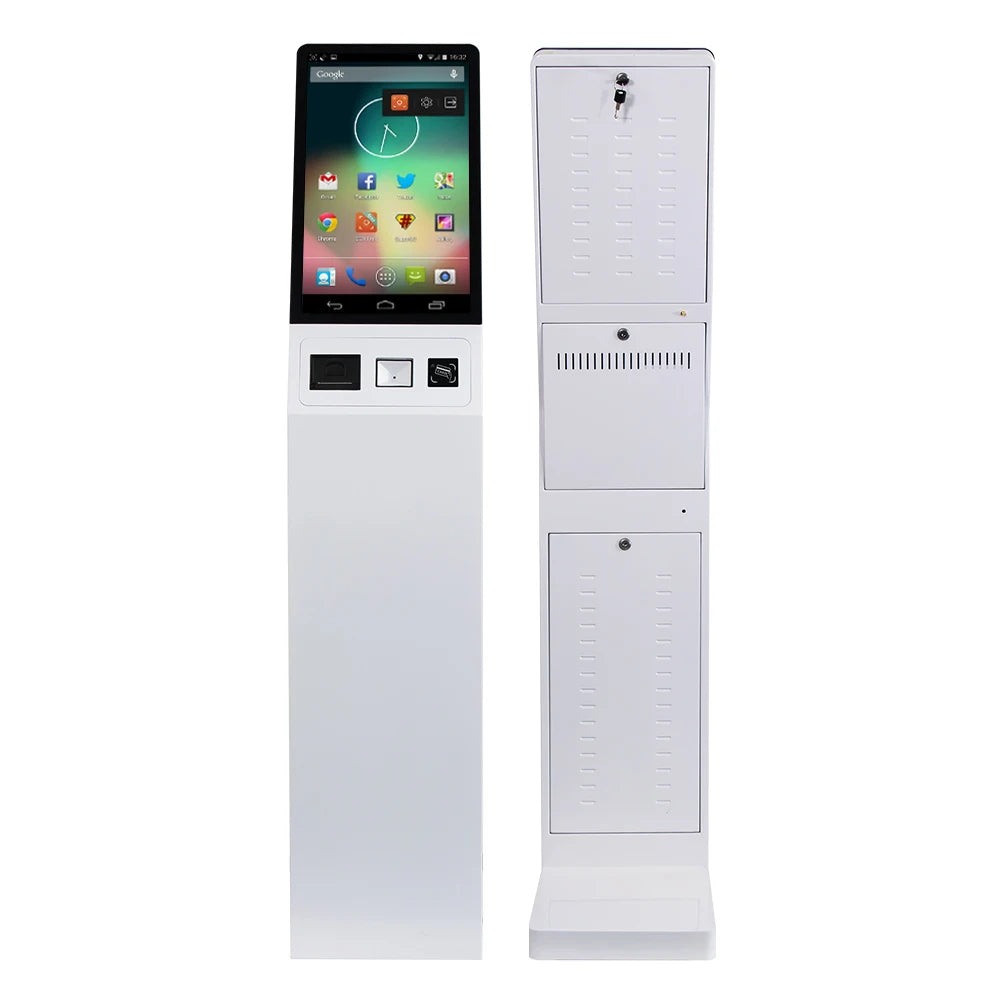 21.5 Inch Touchscreen Self Service Ordering Outdoor Information Kiosk Touch Screen
