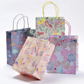 Recyclable Luxury High Quality Small Shopping Mailing Clothes Wedding Holographic Colorful Paperboard Craft Candle Paper Bag