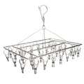 Stainless Steel Raw Materials Metal Socks Underwear Hangers Household Stainless Steel Clothes Pegs