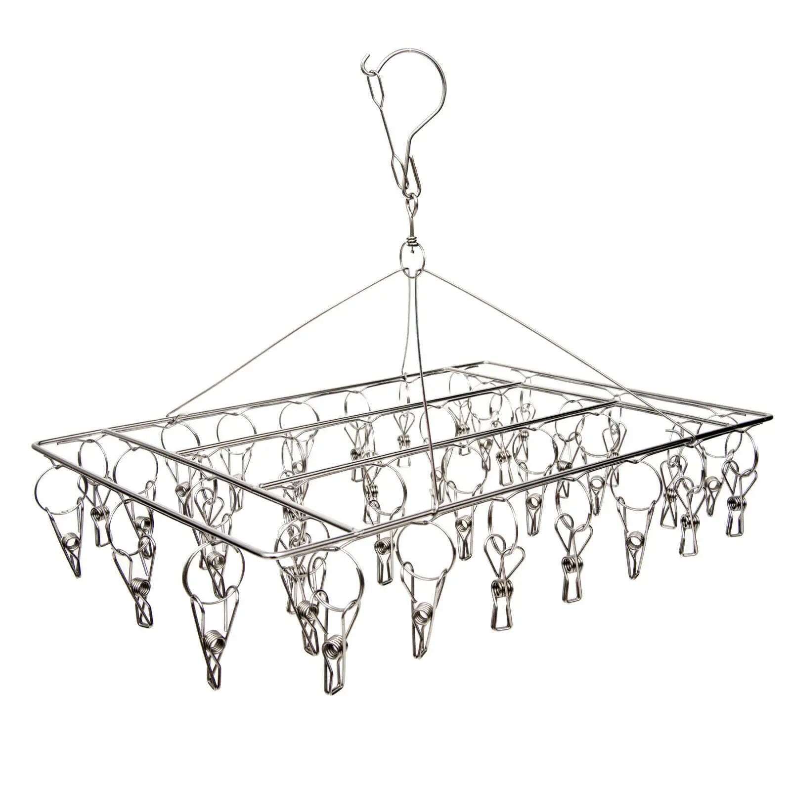 Stainless Steel Raw Materials Metal Socks Underwear Hangers Household Stainless Steel Clothes Pegs