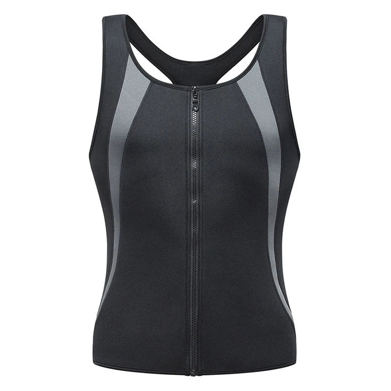 Wholesale Weight Loss Waist Trainer Workout Crop Activated Shaper Slimming Tank Top Sauna Sweat Vest