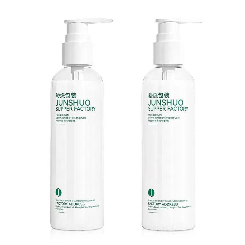 Hot Sales PET 190ml Custom Plastic Body Lotion Empty Bottle