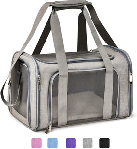 Pet Carrier Bag Hot Sale High Quality Durable Expandable Airline Approved Cat Bag Pet Cages Carrier for Travel