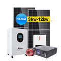 Solar Set off Grid Solar Energy System 1KW 2KW 3KW 4KW 5KW 10KW Solar Panel System with Batteries for Home