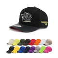OEM Manufacturer Custom 6 Panel Baseball Cap 3D Embroidery Logo Structured Dad Hat