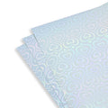 A4 Blank Printable Self Adhesive Waterproof UV Coated Love Pattern Transparent Holographic Sticker Paper Grocery Supermarket