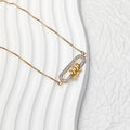 Wholesale  Irregular Stainless Steel Pendant Elegant Charm Pendant Necklace No Fade Gold Necklace