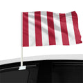 Hot Selling 11x18 Inch Promotional Car Window Flag 100% Polyester Sons Liberty Car Flag Featuring Digital Printing Technique
