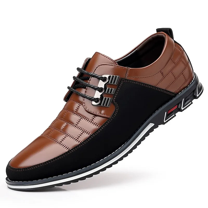 Mens Italian Dress Shoes Men'S Popular Classic Italian Design PU Leather Men Shoes