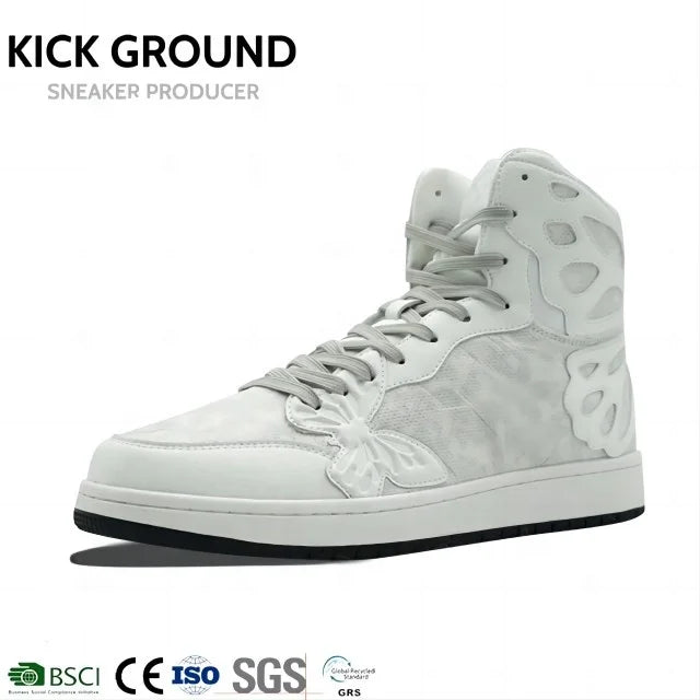 2024 New Arrivals Butterfly Ladies Fashion Sneakers Running Comfortable Soft Sole Walking Style Mens Casual Shoes